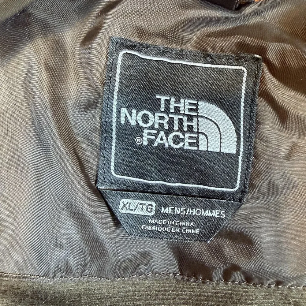 The North Face HyVent Jacket Mens XL Orange Hooded Waterproof Parka Outdoor Ski